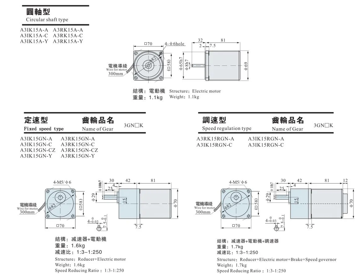 reducer motor