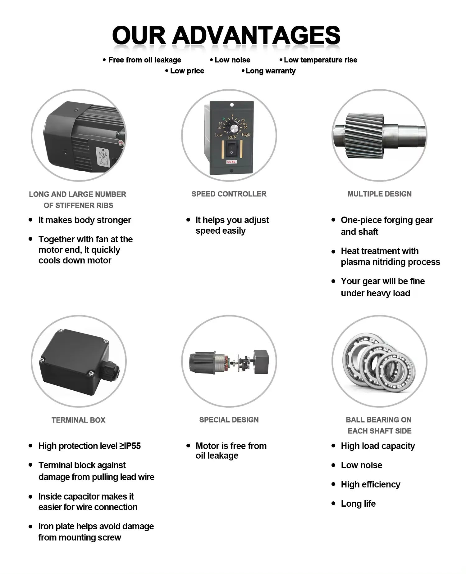 advantages for gear motor advantages for gear motor