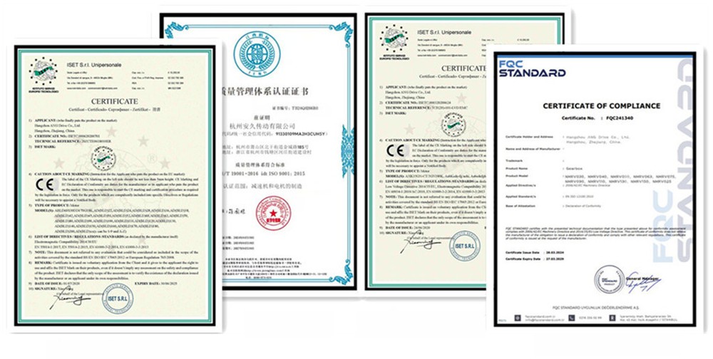 AnJo certificates AnJo certificates